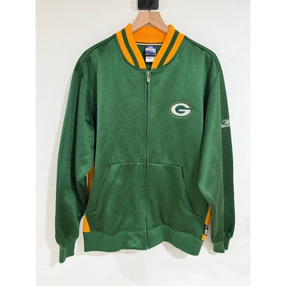 Reebok Other - Reebok NFL Team Apparel Mens Green Bay Packer Jacket L